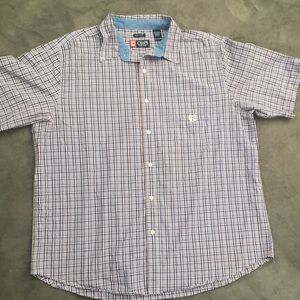 Chaps Short Sleeve Button Down